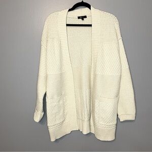 FRYE | Chunky knit open cardigan sweater